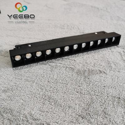 China 2020 New Minimalist Design 3000K 4000K 5000K Magnetic Demountable LED Track Grill Light For Residence Store Mall for sale