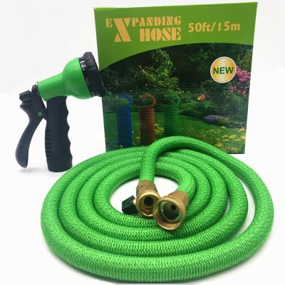 China Sales adjustable in french china expandablewater hose garden hose expandable latex spray tube for sale