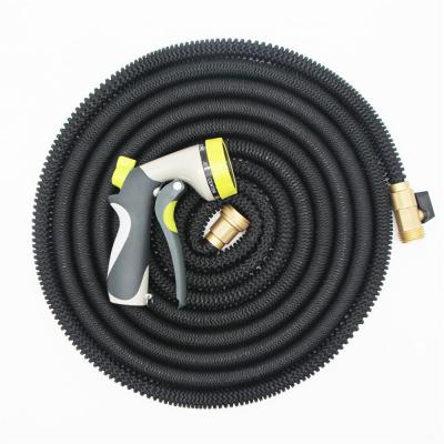 China Adjustable Garden And Home Expandable Garden Hose Fabric Hose Cut Off Valve for sale