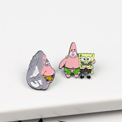 China Dropshipping American Wholesale Sponge Baby Pin Pa Ride Star Embrace Cartoon TV Series Enamel Pins Soft for sale