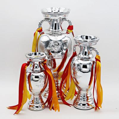 China Wholesale Handwork European Trophy Resin Soccer Cup Italian Factory Delaunay Cup Italy European Trophyies for sale