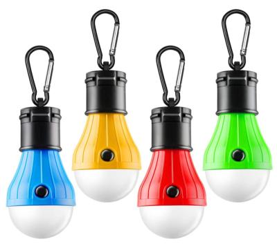 China Portable Outdoor Camping Tent Lamp Clip Hook To Increase Outdoor Activities Fishing Emergency Lights LED Camping Bulb Lantern for sale