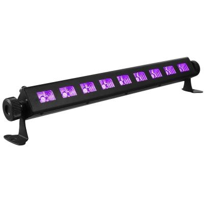 China Residential 9 LED Black Light, 27W LED Bar UV Glow in Dark Party Supplies for Christmas Blacklight Party Birthday Wedding Stage for sale