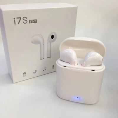 China Mini TWS I7s Sports Wireless Earphone With Charging Box In Ear Used Mobile Phone for sale