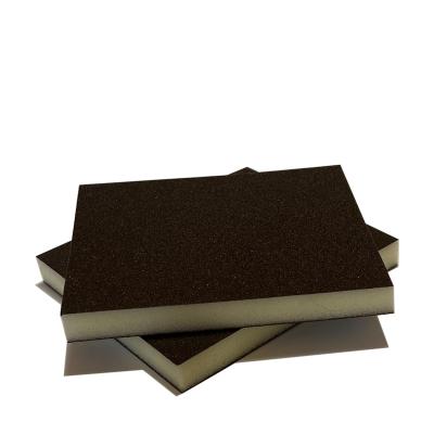 China Factory Outlet 120*100*13mm Aluminum Oxide Sponge Sandpaper Polishing Foam Pad For Polishing for sale