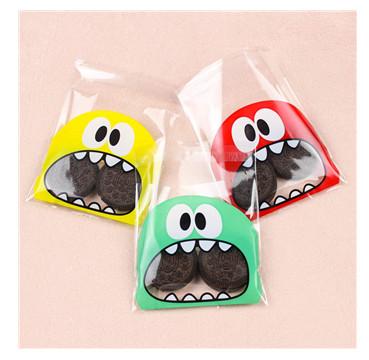 China Food Wholesale Mini Plastic Design Bags Fully Degradable Plastic Bag Cookies Plastic Bags for sale