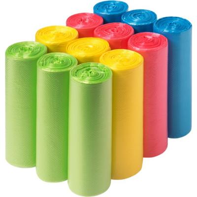 China BIODEGRADABLE Custom Plastic Roll Waste Bag Garbage Bag Machine Making Biodegradable Garbage Bag for sale