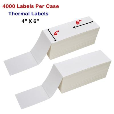 China Custom Wholesale Heat Sensitive Thermal Label Sticker Shipping Logistics Factory Express Label for sale