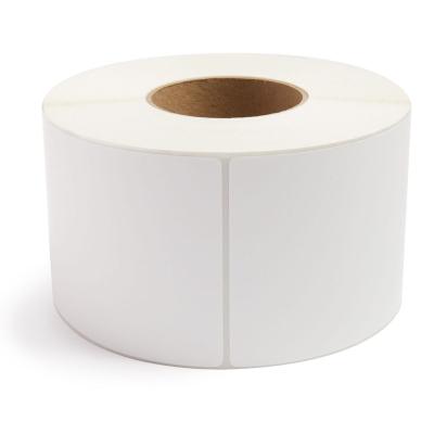 China Thermal Thermal Sensitive Wholesale Blank Label Printer Waybill Thermal Shipping Label Paper Sticker Roll for sale