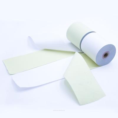 China Wholesale Custom Continuous Printing 4 Pieces Carbnless Rolls Paper Factory Copy Tax Bill Carbonless Form for sale