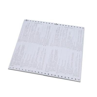 China Multi-ply carbonless paper Wholesale custom logistics barcode international express air waybill printing express form for sale