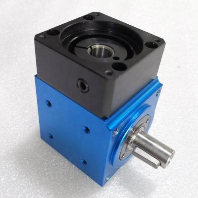 China Factory ZR120 high speed reduction torque and torsional stiffness planetary gearbox large 90 degree drive right angle planetary gearbox for sale