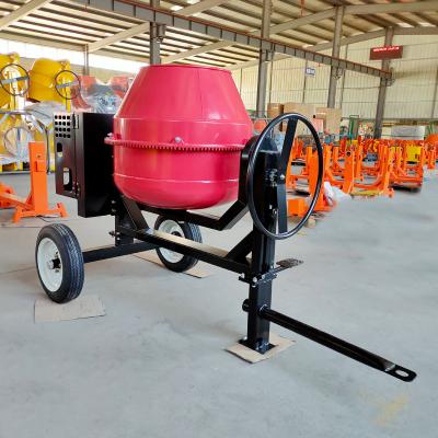 China Factory direct sale Towable Concrete Mixers diesel gasoline motor 260L 300L 350L 400L 500L cement en venta