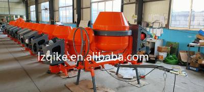 China Chicca machinery 600 litres Mixing Equipment diesel gasoline electric motor cement machine towable Te koop