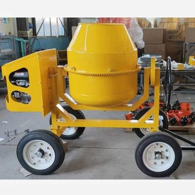 China 700L 800L 4 wheels electric motor cement concrete mixer machine en venta