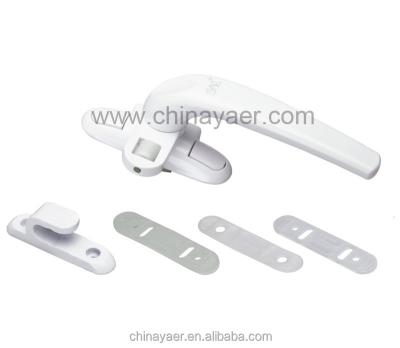 China Handle window door internal and external interior and open lock exterior patio door handle for sale