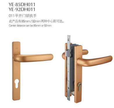 China YE-85DH011 Modern Union Door Lock Cover For Door Lock Africa Door Locks Handle Types for sale