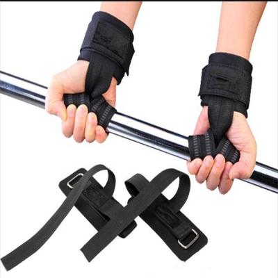 China High Quality Pure Color Thicken Adjustment Buckle Weightlifting Straps For Strength Training for sale