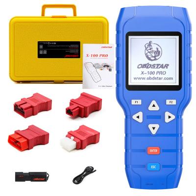 China OBDSTAR X-100 X100 PRO Universal Auto Key Programmer (C+D) Type for IMMO+ OBD Software Get IMAGE and EEPROM 2-in-1 Adapter for sale