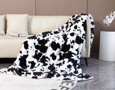 China 2022 Beautiful Design Flannel Fleece Blanket Double Layer Printed Soft Blanket Warm And Comfortable Warm for sale