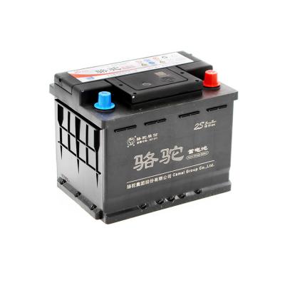 China Camel Brand 2S Car 12V Start Maintenance Free Lead Acid Battery For Electric Vehicle 60Ah 60Ah for sale