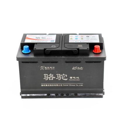 China Camel Brand Truck 2S Maintenance Free Car Starting Auto Battery Standard NC Battery 80Ah Sealed Lead Acid 12V 305℃ ± 2*171Â ± 2*204.5*227.5mm for sale