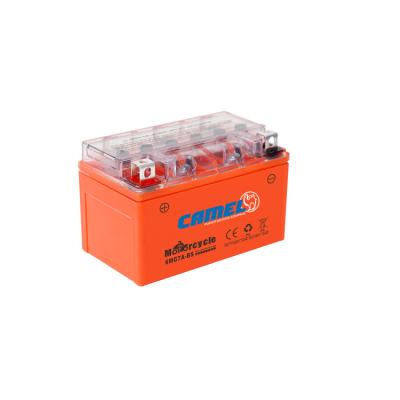 China Camel Brand Motorcycle Battery 12V Gel Battery Maintenance Free Sealed Lead Acid Battery 02 (E10) for sale