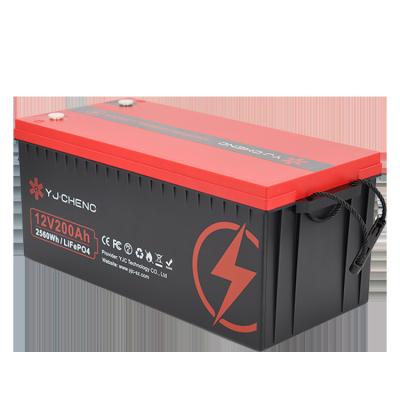 China Camel Brand RV Lifepo4 Battery 12V 200Ah Wholesale RV 12V200AH Lead Acid Battery for sale