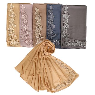 China Girle Ladies Muslim Wholesale Women Islamic Hijab Scarf Set Heavy Shawl Chiffon Headscarf Hijab Scarf for sale