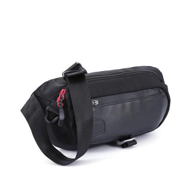 China Custom Black OEM Logo Running Hiking Cycling Fanny Pack Anti-theft Factory Package Bum Waist Bag for sale