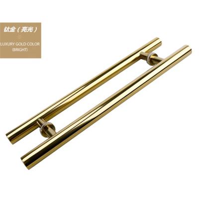 China Modern Exterior Door Opener Customized Brass Pull Handle for sale