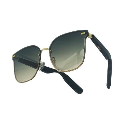 China Fashion sunglasses in stock glasses UV400 calls 5.1 ky03 glass smart sunglass with headphone BT glasses for sale