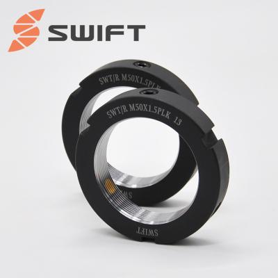 China Automotive Industry SWT R Bearing Precision Locknut With Radial Locking For Ball Screws for sale