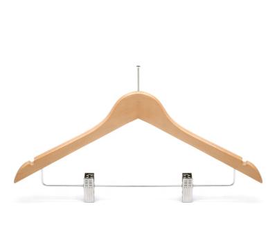 China DISPLAY holtel anti-theft wooden hanger anti-theft hanger for sale