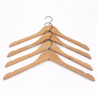 China SHOW Fashion Display Bamboo Hangers, High Quality Bamboo Hanger for sale