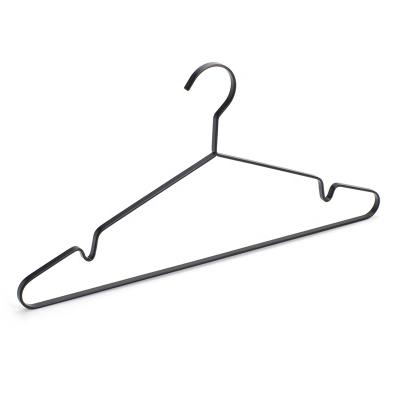 China SHOW Hanger Black Powder Coated Metal Metal Hanger for sale