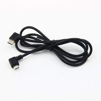 China Cell Phone and Computer Black 2.0 USB OTG Type C Cable For Cell Phone With 1.0 Meter for sale