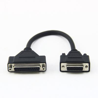 China Industry /computer system slot bracket DB25 female to female D-sub DB26 cable for sale