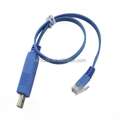 China COMPUTER RS232 FTDI USB to RS485 RJ45 Network Router Console Cable for sale