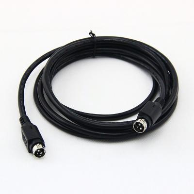 China COMPUTER factory customized 1.0 meter black set 3 pin power din cable male to male for power supply for sale