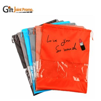 China Drawstring bag / backpack shoe bag hot sale drawstring bag storage drawstring bag transparent drawstring bag for sale