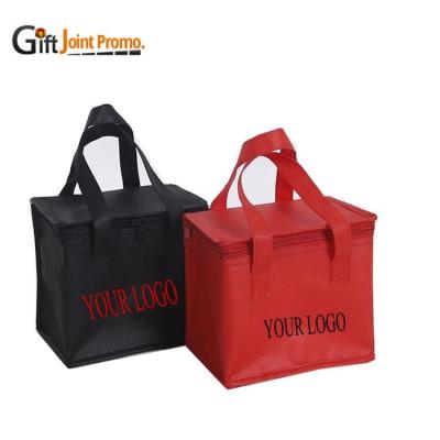 China Hand Lunch Insulated Cooler Bags Cheap Cooler Bag Insulated Collapsible Cooler Bag Takeaway Cooler Bag for sale