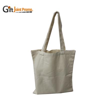 China Shoulder Handle Hot Sale Customized Organic Tote Long Cotton Bags With LOGO Cotton Grocery Tote for sale