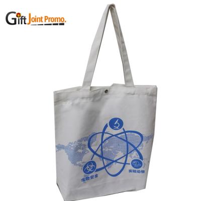 China Custom LOGO Cotton Shoulder Bag Eco Friendly Shopper Bag Long Handle Shoulder Tote Hot Sale for sale