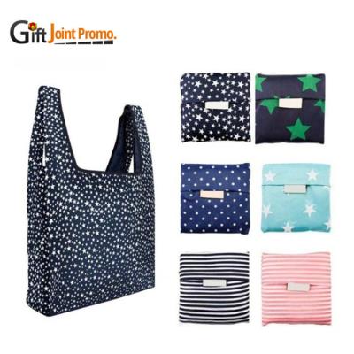 China Foldable Custom Grocery Tote Bag Polyester Sublimation Polyester Tote Bag Handbag/Tote Shopping Bag Shoulder Bag for sale