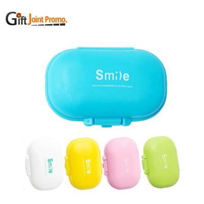 China Promotional Gifts Home Promotional Gift Various Colors Custom Plastic Pill Box for sale