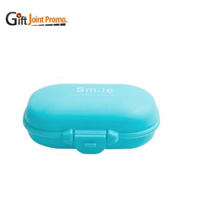 China Home Promotional Gifts Factory Customized Logo Traveling Plastic Pillbox for sale