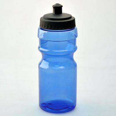 China New Design 600ml Clear Blue Water Bottle Hydration Bottle Viable For Recycling for sale