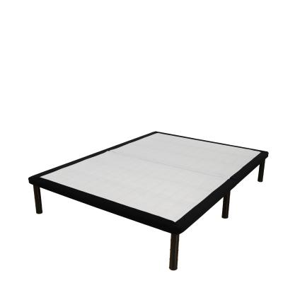 China Good Quality Collapsible Modern Assembly Metal Frame Metal Folding Bed Frame Bed Frame Black Iron Easy Bed for sale