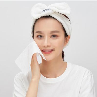 China Hypoallergenic Disposable Towel Hotel Face Towels Hotel Towel Hotel Hair Salon Sauna Foot Bath White Non-woven Fabric Absorbent for sale